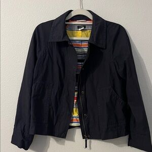 J. Crew Navy Blue Relax Basic Fit Boyfriend Jacket